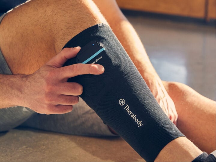Therabody RecoveryPulse Calf Vibrating Compression Sleeve