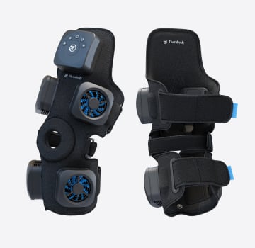 RecoveryTherm Knee Massager and Knee Compression