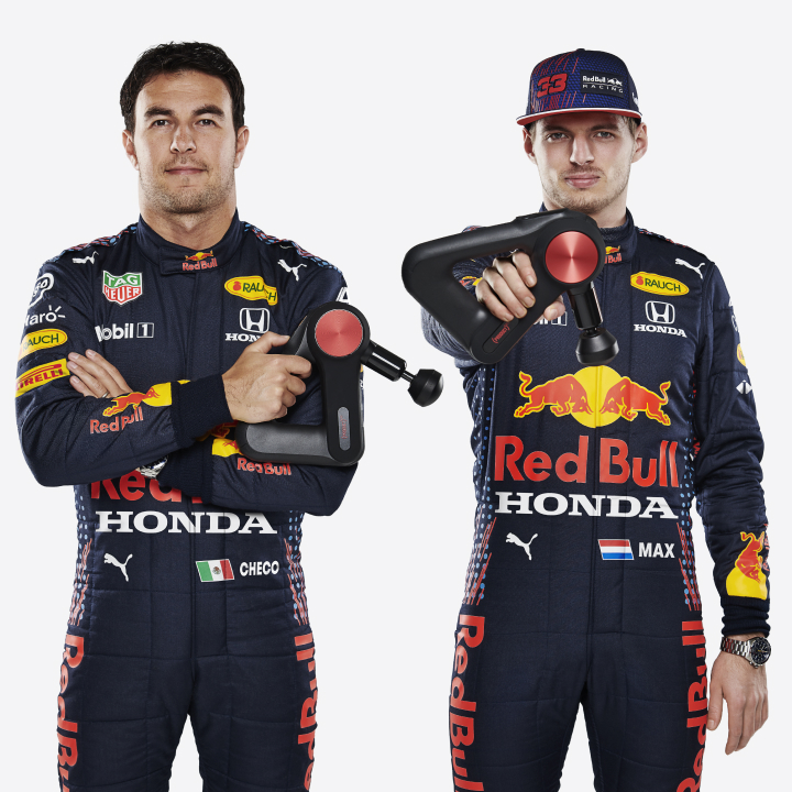 Theragun Red Bull Racing, How the drivers recover